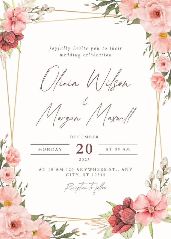 Elegant Invite Flat-Lay